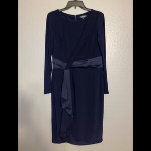 Lauren Ralph Lauren chic sheath dress with accent